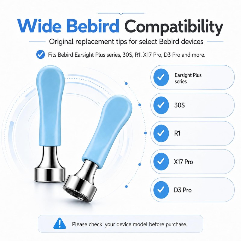 Compatible with Bebird Replacement Tips Ear
