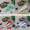TOPINCN 4 Sizes/Set 6/12/18/25 mm Bias Tape Maker Set Fabric