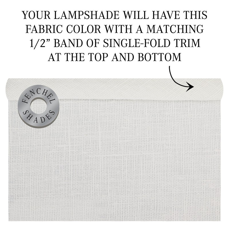 FenchelShades.com 18" Top Diameter x 18" Bottom Diameter 18" Height