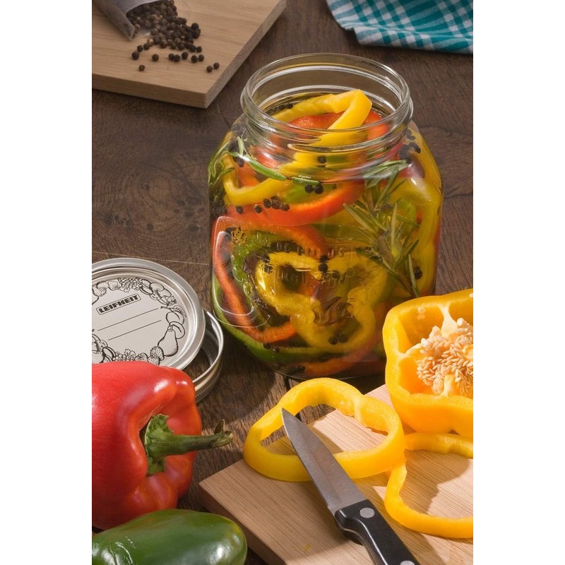 Leifheit Screw Rings for Preserving Jar