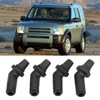 4pcs Sunroof Drain Tube Connector EEH500100 Rubber Black Replacement for