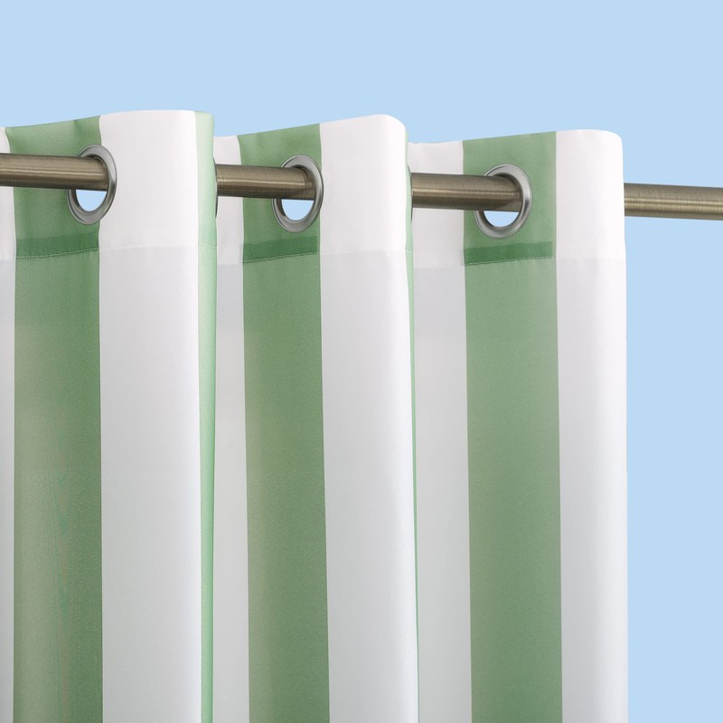 Sun Zero Valencia 2-Pack Cabana Stripe Indoor/Outdoor UV Protectant Energy