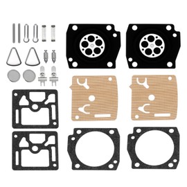 VGOL 2 Sets Lawn Mower Carburettor Membrane Rebuild Repair Kit Compatible with Husqvarna 350 351 353 340 345 346 XP 372E EPA 346XP C3EL17