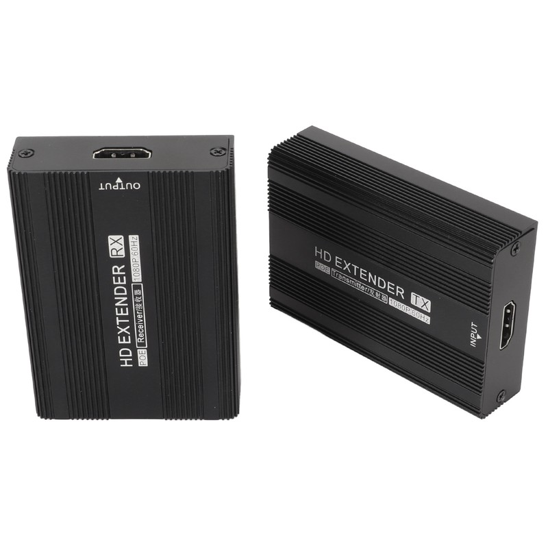 HD Multimedia Interface Extender 656ft 1080P Distortion Free POE Single