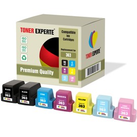 7 XL Toner Experte® Printer Cartridges Compatible with 363 Photosmart C5180, C6150, C6180, C6280, C7180, C7280, C8180, 3110, 3210, 3310, 8250, D6160, D7160, D7260meet meet D7460, 3210xi