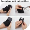 CREATCABIN 8 Pcs Microfiber Glasses Pouch Case Soft Sunglasses Pouch