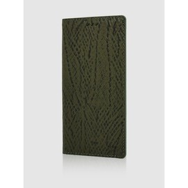 DesignSkin (신세계김해점)( 대형 ) 백포켓 월렛-크로코테일/올리브 ITM18505 (Shinsegae Gimhae Branch) (Large) Back Pocket Wallet - Crocodile Tail/Olive ITM18505