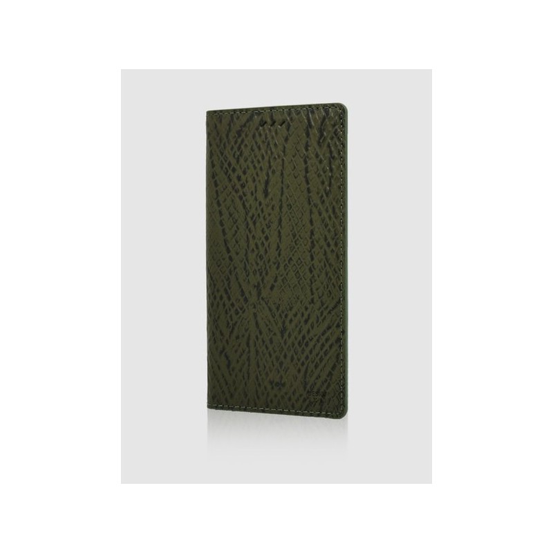 DesignSkin (신세계김해점)( 대형 ) 백포켓 월렛-크로코테일/올리브 ITM18505 (Shinsegae Gimhae Branch)