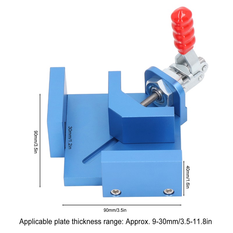 Corner Clamp Right Angle Aluminum Alloy Frame Clamp CNC Machined