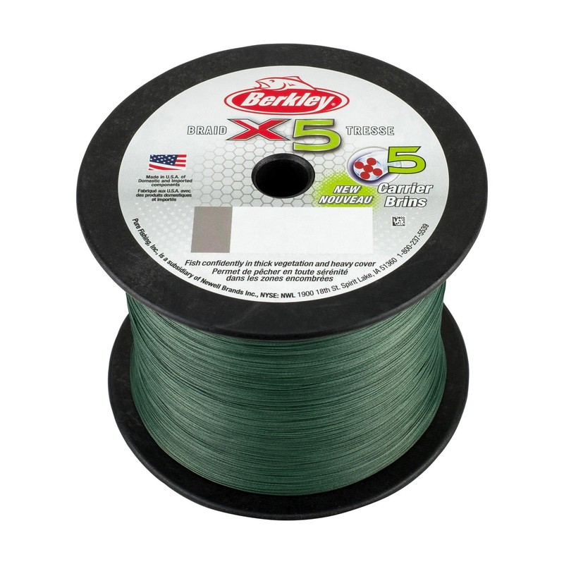 x5 Braid Low-Vis Green 0.20mm Class | 0.008in Class