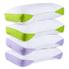 KEYOOHOME Adjustable Bed Pillows Queen Size Set of 4 Pack