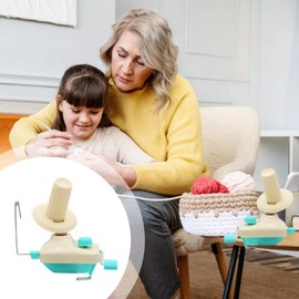 Yarn Ball Winder, 2 Pcs Yarn Winder for Crocheting and Knitting, Hand Operated Ball Winder Machine, Easy Setup and Use