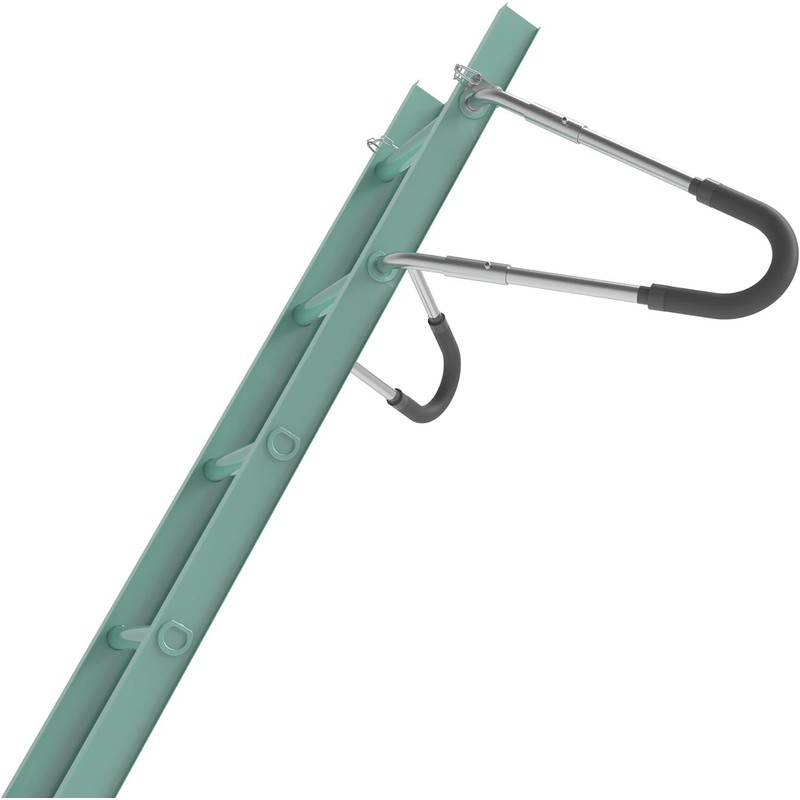 Ladder Stabilizer for Roof, Ladder Standoff Brackets with Foam Elbows