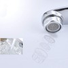 DOITOOL Stainless Steel Single Hole Cross Faucet Set Vintage Bathroom