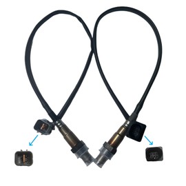 MAFSNESIRAuto 39210-2B210 39210-2B410 2Pcs Oxygen Sensor Upstream Compatible with Hyundai Accent Veloster 2012-2017, Downstream O2 Sensor for Kia Rio Soul 1.6L-L4 2012-2018 234-5055 234-4568