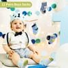Tphon Non Slip Kids Toddler Socks with Grippers Baby 12