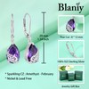 Blaniy Guardian Angel Wings Dangle Drop Earrings 925 Sterling Silver