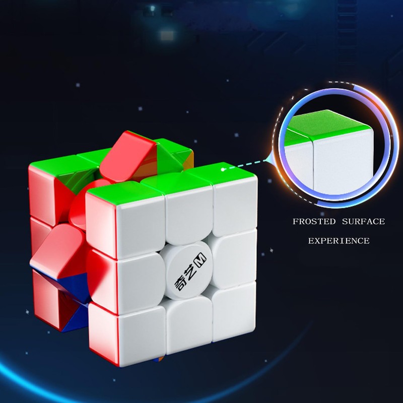 Speed Cube,QY MS 5X5 Magnetic Speed Cube, No Stickers Smooth