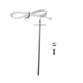 Upgrade Temperature Detector Temperature Probe Sensor Replacement for Camp Chef Wood Pellet Smoker Grills, Replace PG24-44 - 6-3/8" Probe Length, 47" Heat Woven Wires Length by Gxcdizx