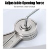 2Pcs Soft Close Lid Support Hinges 110° Folding Lid Stay