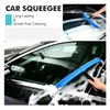 FOSHIO Window Squeegee with 18-Inch Large TPU Blade, All-Purpose Shower