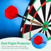 PATIKIL 12 Pack Aluminum Alloy Dart Wing Saver for Steel