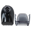 Black Shaver Trimmer Head Blade Cutter+Comb Cover for P-hilips RQ111