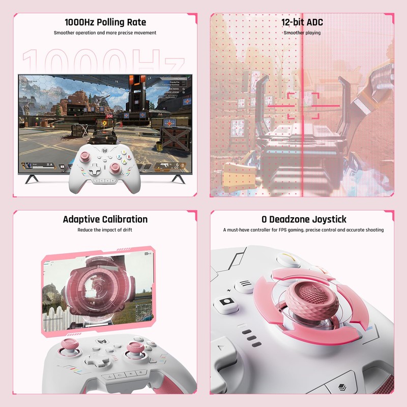 PC Controller, BIGBIG WON Rainbow 2 SE Wireless Controller Motion