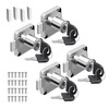 4 Sets Cam Lock 22mm, Cabinet Locks with Keys, Cupboard