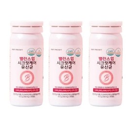 Body Project 바디프로젝트 밸런스업 시크릿케어 질 유산균 30정 x 3통 Body Project Balance Up Secret Care Vaginal Probiotics 30 Tablets x 3 Bottles