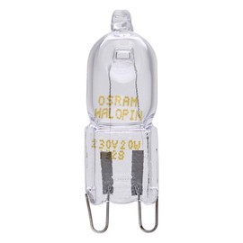 OSRAM Halogen-pin-Base / HALOPIN / G9-Socket / dimmable / 20 Watt - 25 Watt / warmwhite - 2700K / Pack of 10