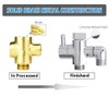 Brass Shower Arm Diverter Valve for Handheld Shower Head and