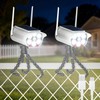 Tryme Solar Motion Sensor Outdoor Lights Octopus with Flexible Tripod
