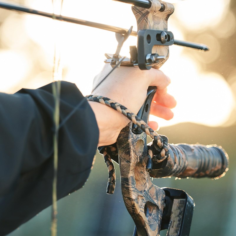 PATIKIL Archery Bow Wrist Sling, Adjustable Compound Braided Wrist Strap