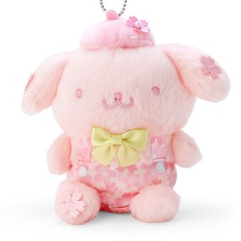 Sanrio 780669 Pompompurin Cherry Blossom Dress Mascot Holder (Sakura)