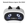 Mini Cartoon Speaker Multifunctional Cute Cat Ear Design Smart Set