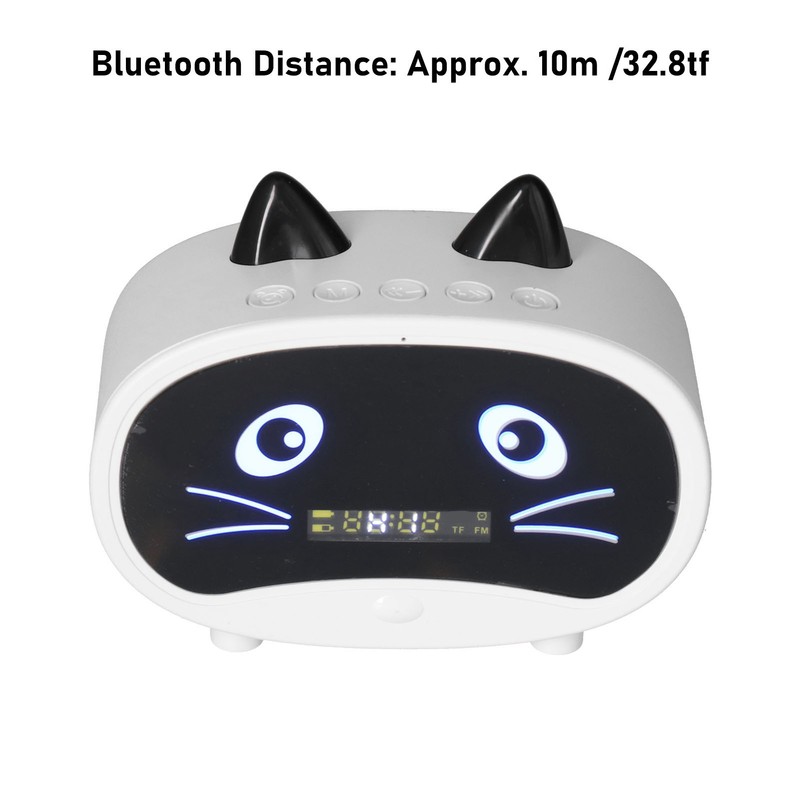 Mini Cartoon Speaker Multifunctional Cute Cat Ear Design Smart Set