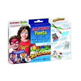 Alpino DL000108 Superheroes Makeup Set Assorted Colours