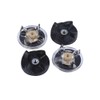 Replacement 2 Base Gears, 2 Rubber Blade Gears Replacement Parts
