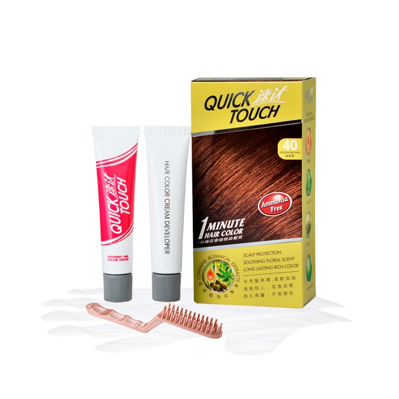 Others QUICK TOUCH Permanent Hair Dye Colour - 2 x