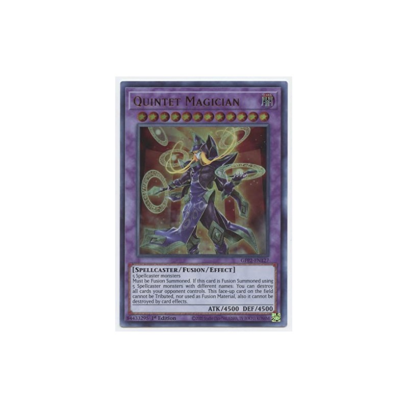 Quintet Magician - GFP2-EN127 - Ultra Rare - 1st Edition