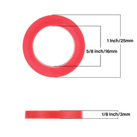 Garden Hose Washers Rubber Washers Seals, Fit Standard 3/4" Garden Hose and Water Faucet Fittings, 20-Pack