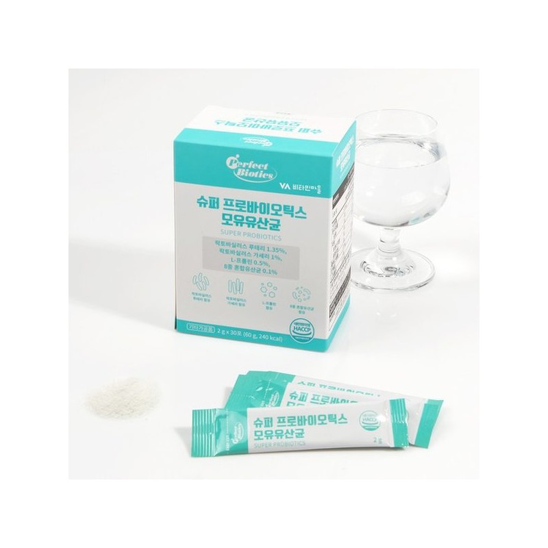 퍼펙트바이오틱스 모유유산균 프로바이오틱스 12박스 총360포 12개월분 Perfect Biotics Breast Milk