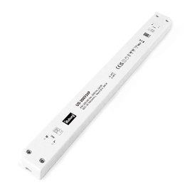 illuburg LED Transformer 24 V 200 W Slim Flicker-Free Silent for G4 GU5.3 LED Strip Furniture Concealed Mounting Power Supply Driver Ballast Driver Power Supply