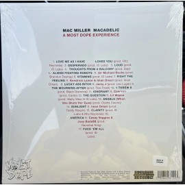 Mac Miller - Macadelic Vinyl 10th Anniversary Edition Silver Disc LP Exclusive