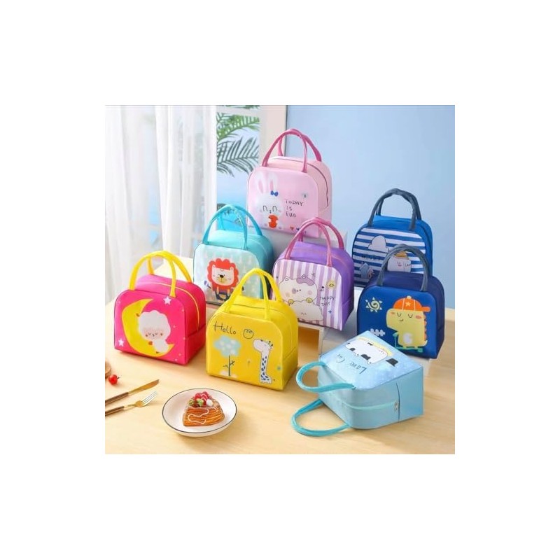 Lonchera Bolsa Térmica Infantil Niños para Almuerzo Gran Capacidad Diseños