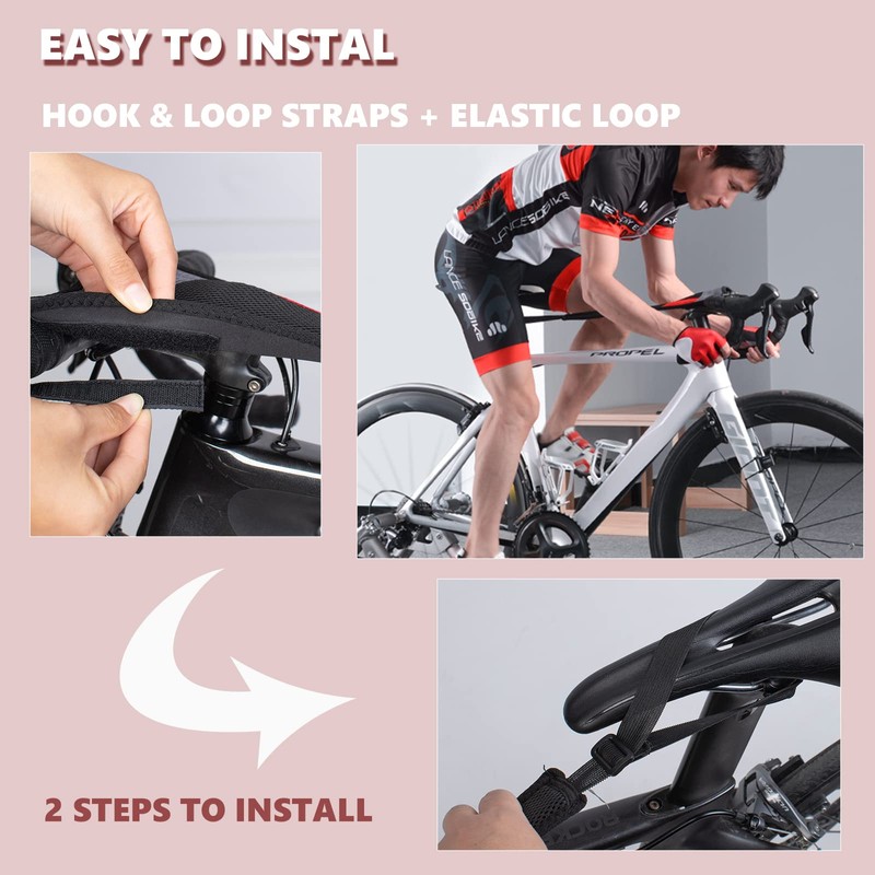ROCKBROS Sweat Catcher for Roller Trainers, Anti-Sweat, Absorbent, Breathable, Quick-Drying