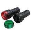 mxuteuk 3Pcs 22mm 110/120V Buzzer with LED Lndicator Light Flash