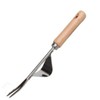 Stainless Steel Hand Weeder for Garden Weed Removal – Y-Shaped