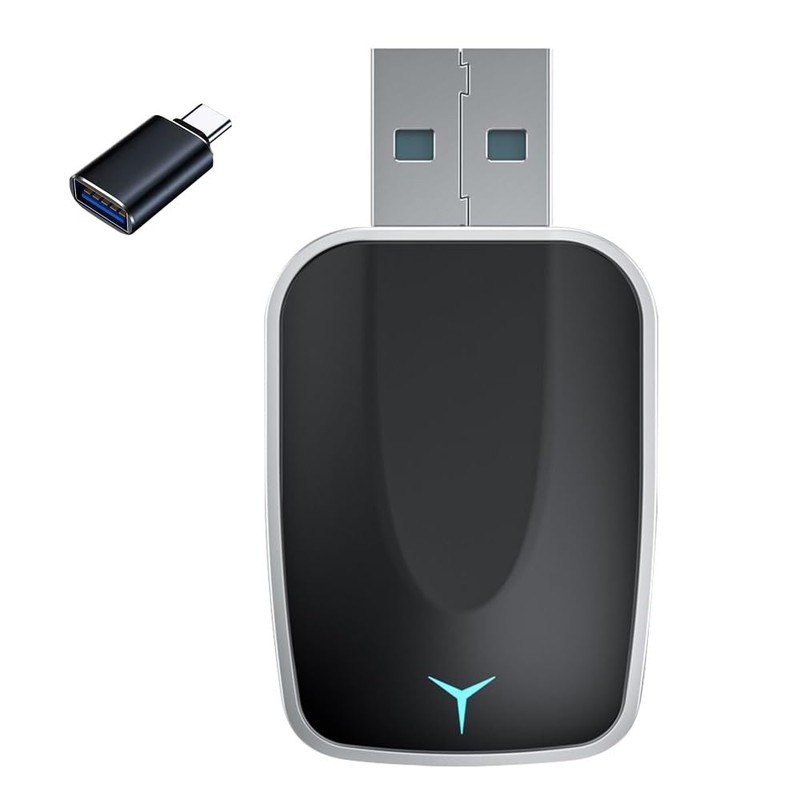 Mineup Wireless Carplay Adapter, 2 IN 1 Wireless Android Auto